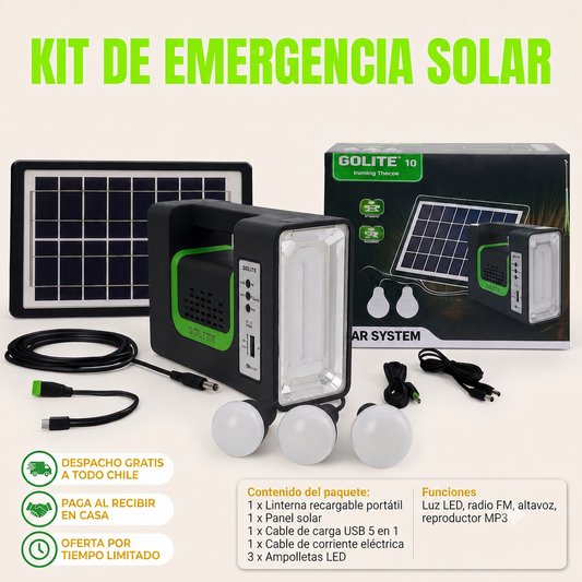 Kit de Emergencia Solar