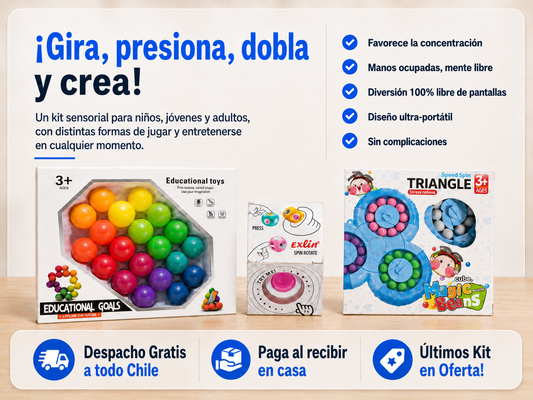 Kit Sensorial 3 en 1