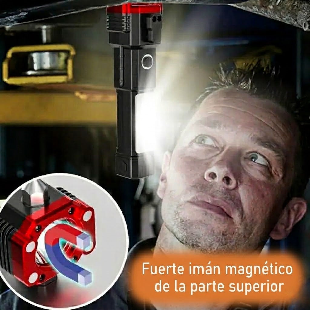 Linterna Táctica 4-en-1 UltraGuardian