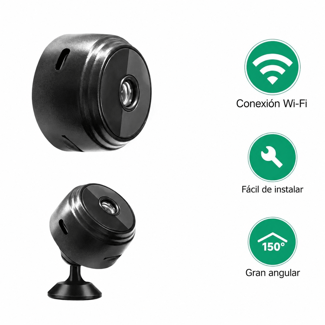 Mini Cámara WiFi Magnética A9