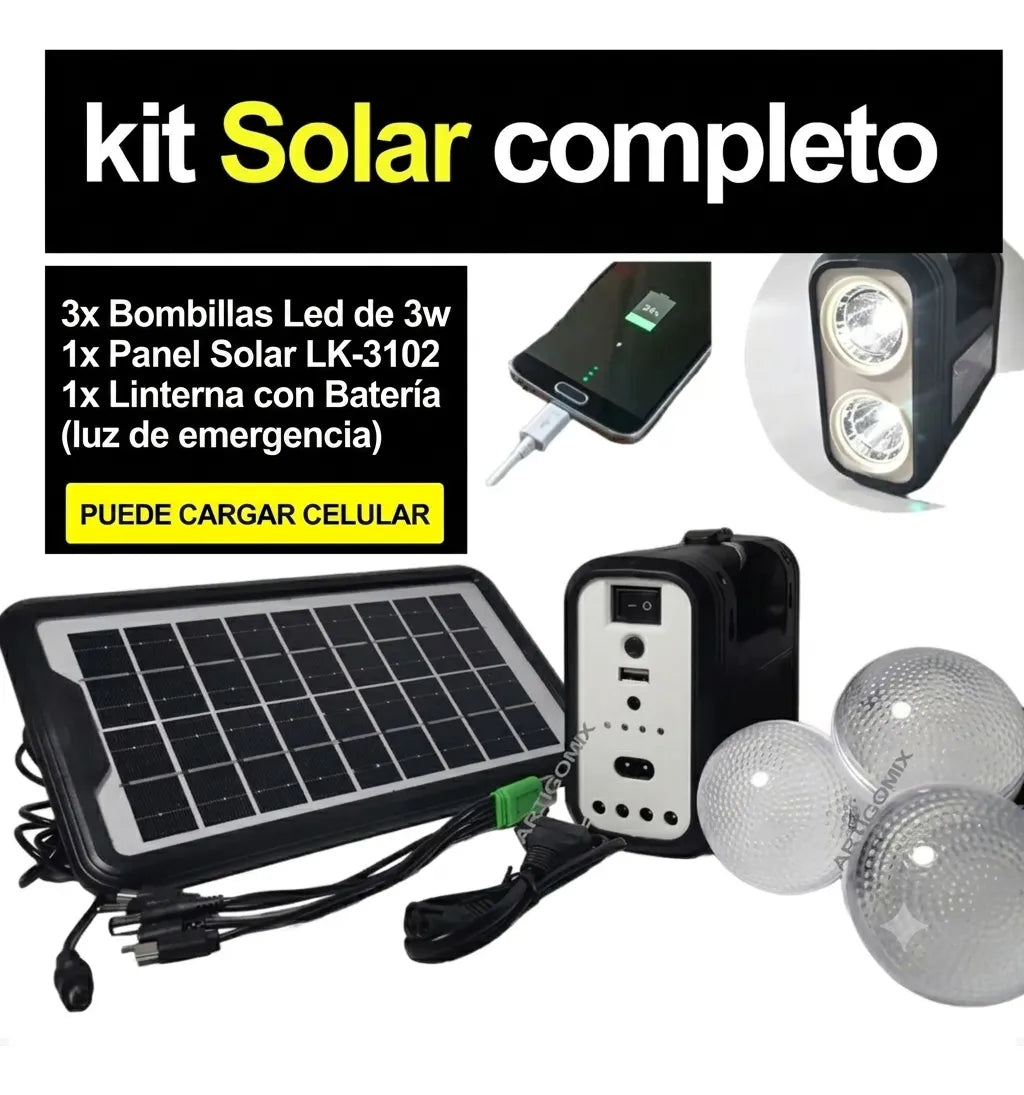 Kit Solar de Emergencia