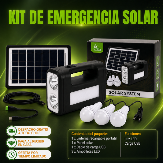 Kit Solar de Emergencia
