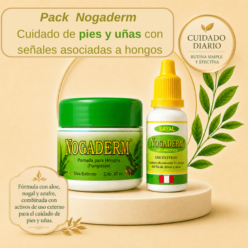 Pack Nogaderm para Hongos en Pies y Uñas